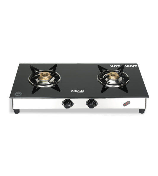 Hot Orbit 2 Burner Toughened Glass Cooktop