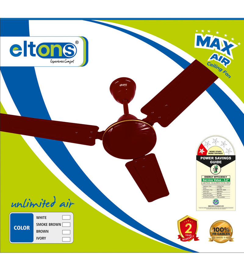 Swing Star Ceiling Fan – 36″